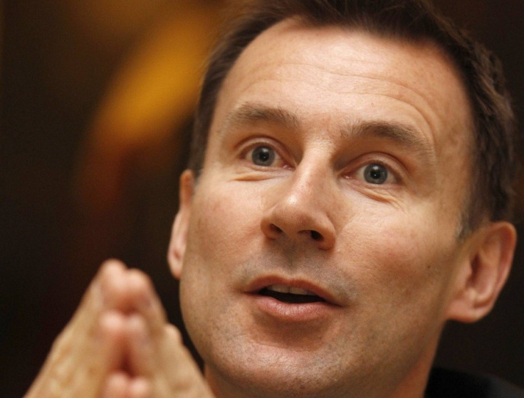 Health Secretary Jeremy Hunt