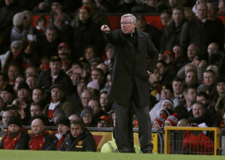 Sir Alex Ferguson fielded a strong line-up against Everton