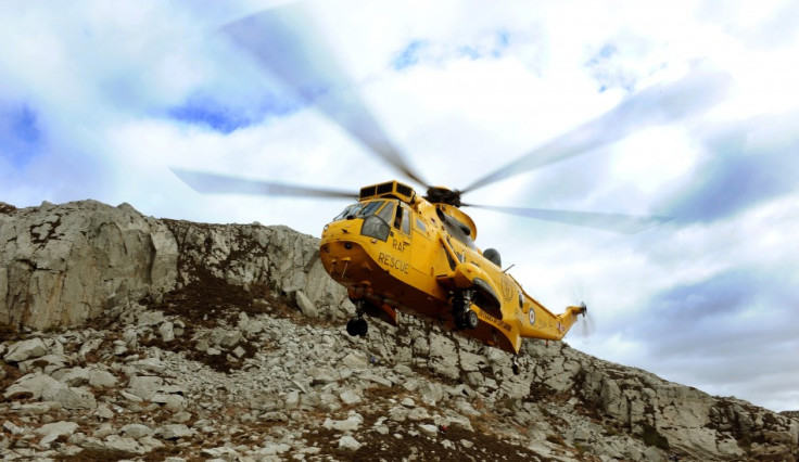 RAF rescue helicopter