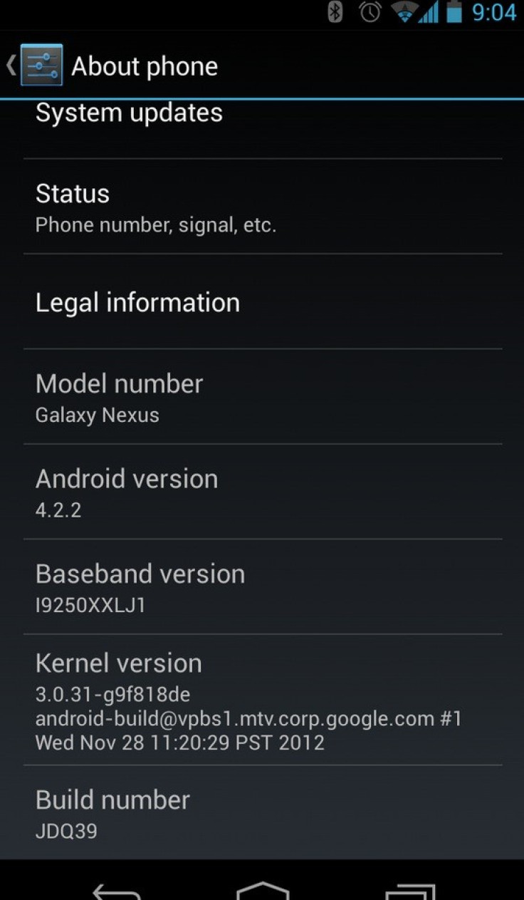 Galaxy Nexus I9250