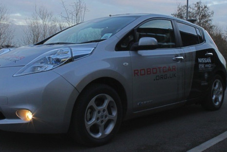 RobotCar UK self driving car