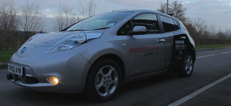 RobotCar UK self driving car