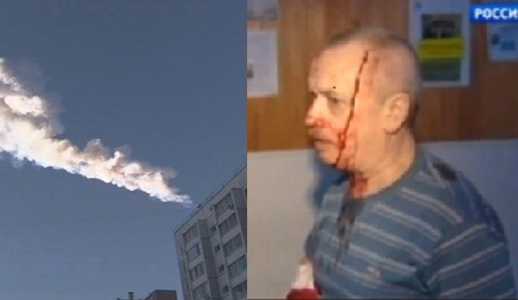 Russia meteor split pic