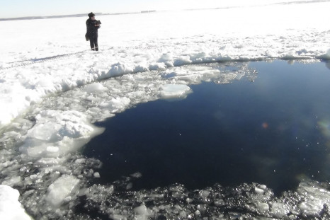 Russia Meteor crater
