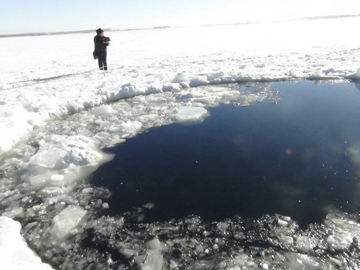 Russia Meteor crater