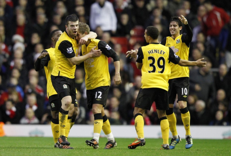 Blackburn Players Celebration