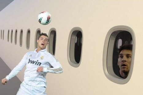 Cristiano Ronaldo and Messi