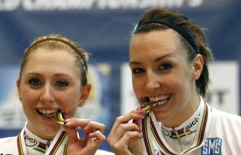 Laura Trott and Dani King