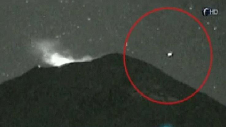 'UFO'at volcano Popocatepeti