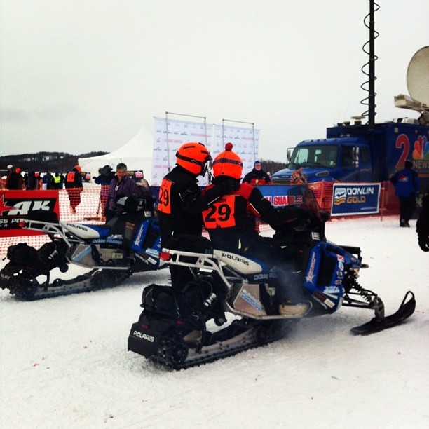 Alaska Snow Machine Iron Dog Race Starts [PHOTOS]