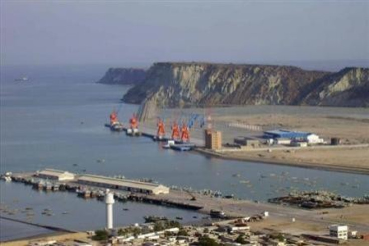 A general view of Pakistan's Gwadar deep-sea port on the Arabian Sea March 19, 2007. A general view of Pakistan's Gwadar deep-sea port on the Arabian Sea March 19, 2007.