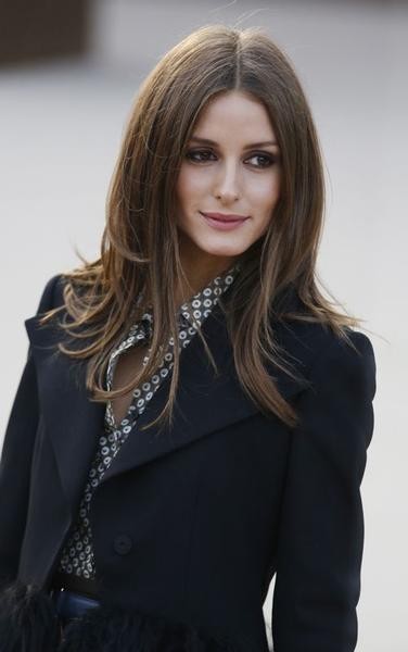 Model Olivia Palermo arrives for the Burberry Prorsum Womenswear AutumnWinter 2013 Show in Hyde Park during London Fashion Week February 18, 2013.