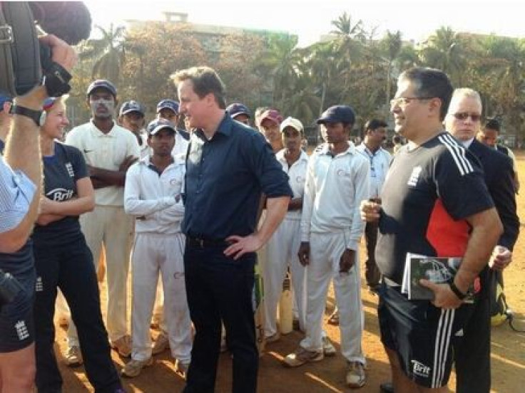David Cameron at the Global Cricket School
