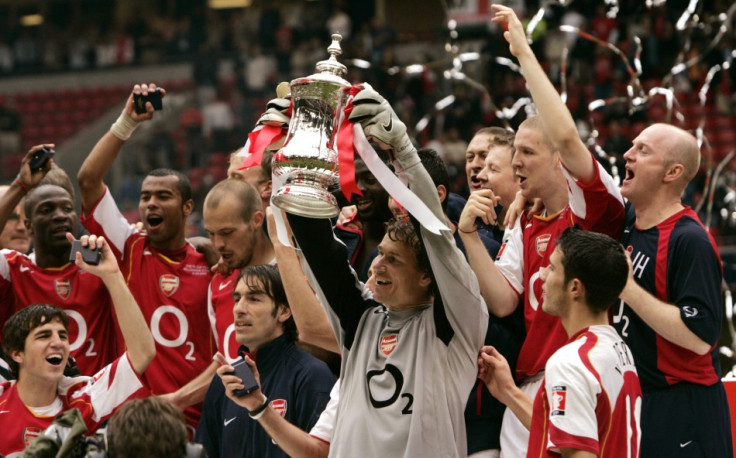 Arsenal last won a trophy in 2005