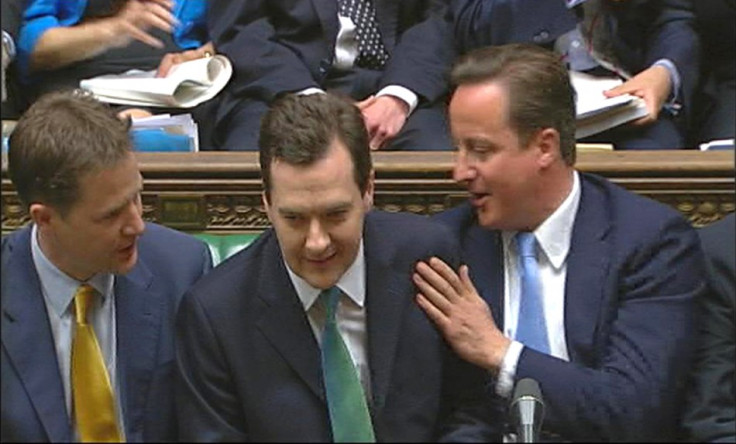 David Cameron, Nick Clegg and George Osborne