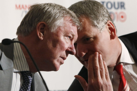 Sir Alex Ferguson and David Gill