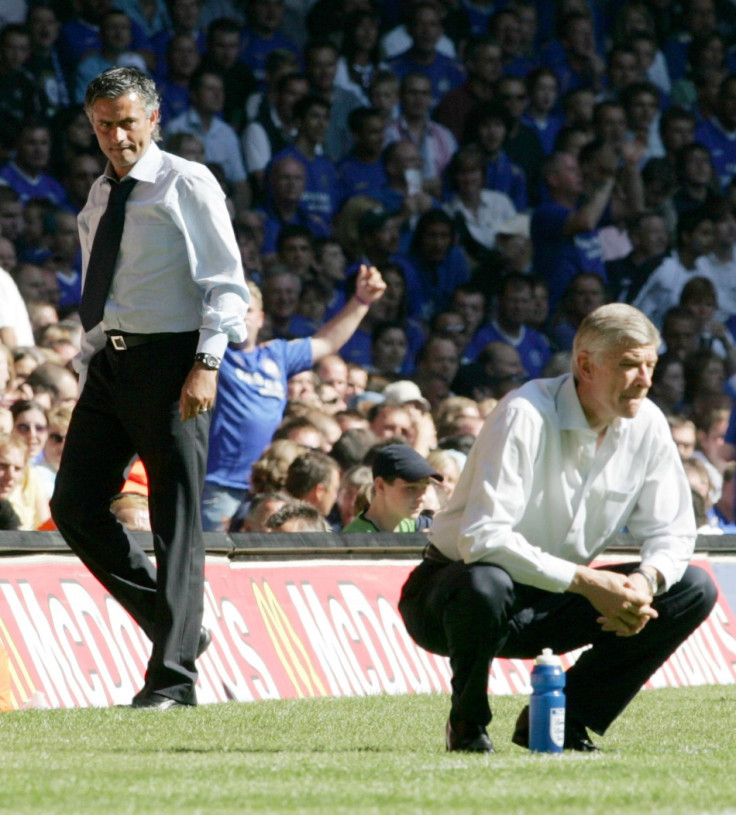 Jose Mourinho and Arsene Wenger