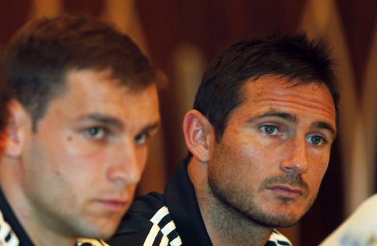 Branislav Ivanovic and Frank Lampard