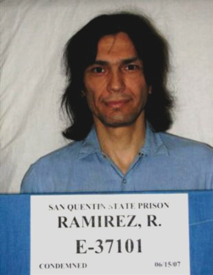 Richard Ramirez (Source - San Quentin State Prison, California Department of Corrections and Rehabilitation)