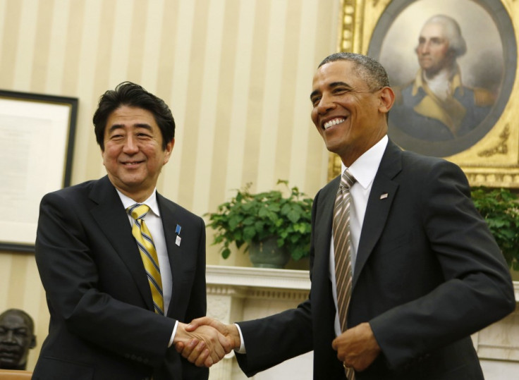 Obama and Abe