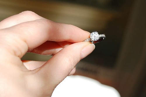 Woman finds diamond ring worth £127,700 in a park hours after it is ...