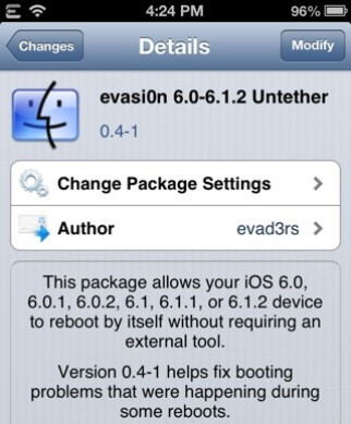 iOS 6.1.2 Untethered Jailbreak iOS 6.1.2 Untethered Jailbreak