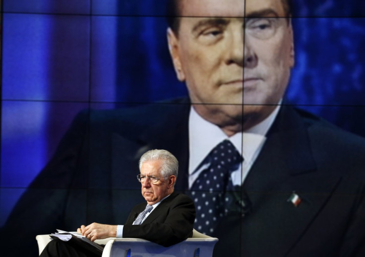 Mario Monti Silvio Berlusconi