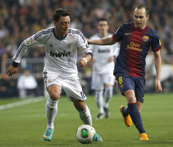 Ozil and Iniesta