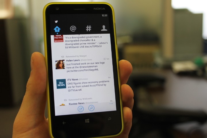 Twitter 2.0 for Windows Phone 8 Twitter 2.0 for Windows Phone 8