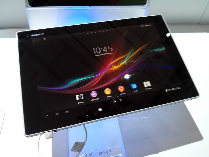 Sony Tablet Z First Look at World´s Thinnest and Lightest Tablet