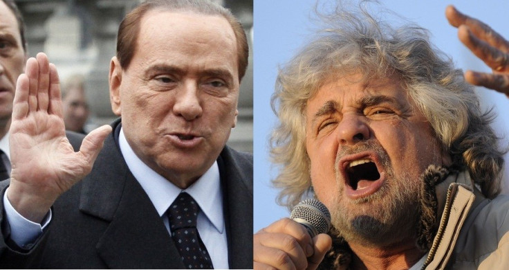 Berlusconi and Beppe