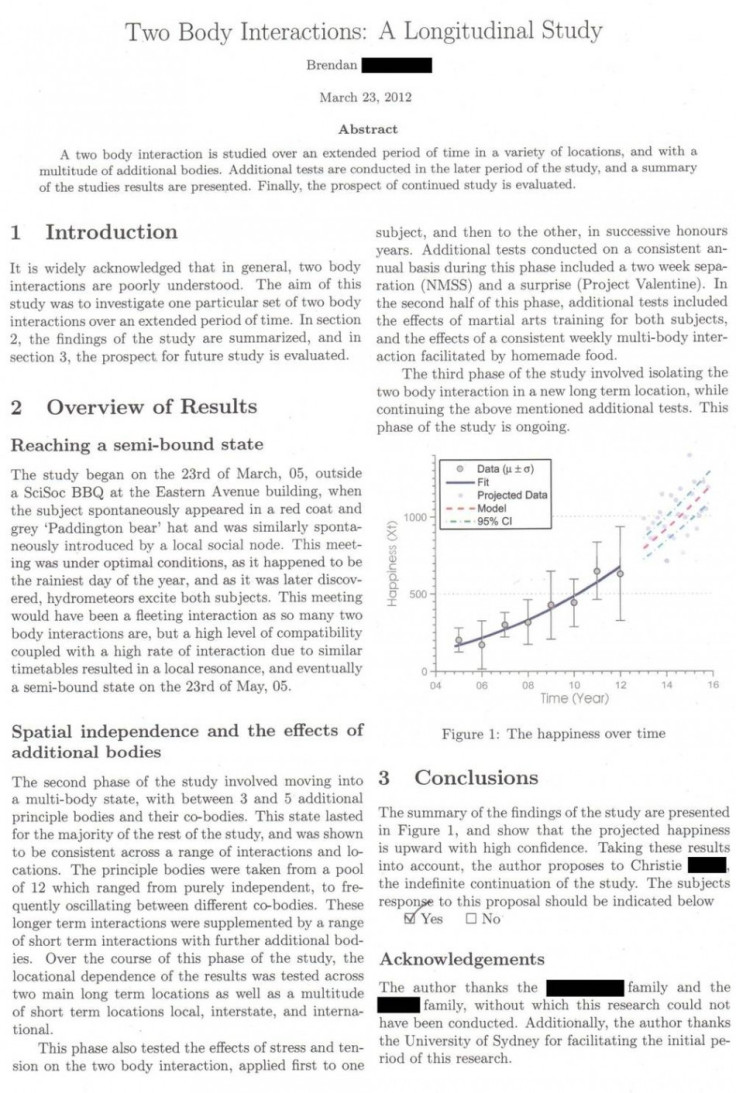 Scientist proposal