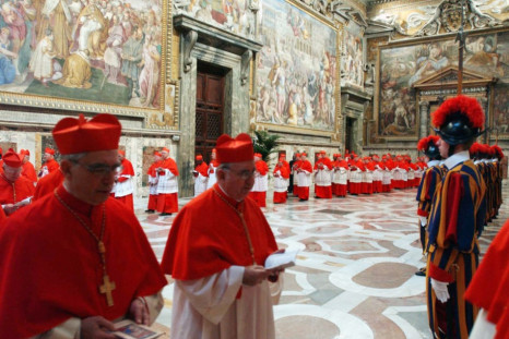 Cardinals in the Sistine Chapel