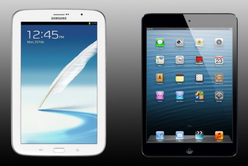 Samsung Galaxy Note 8.0 Vs Apple iPad Mini