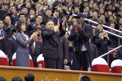 Kim Jong-Un and Dennis Rodman