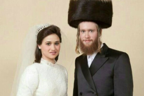 Glauber Couple at their Wedding last year