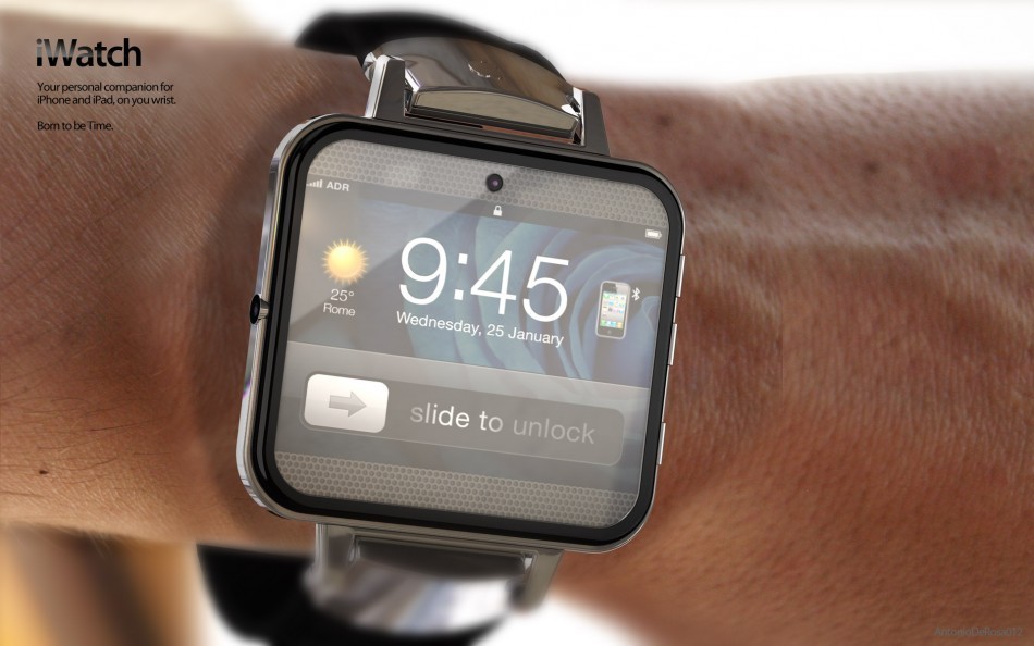Apple iWatch mock-up