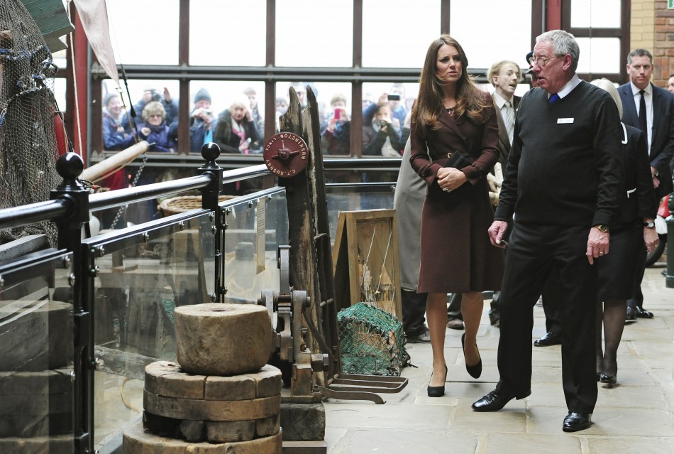 Kate Middleton, Duchess of Cambridge, at Grimsby