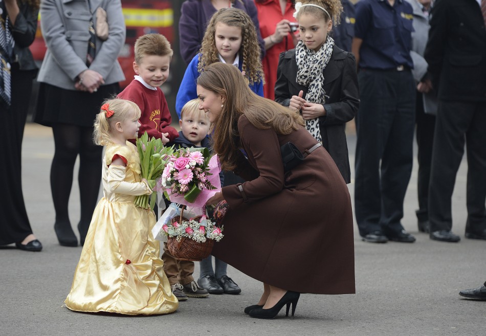 Kate Middleton, Duchess of Cambridge, at Grimsby
