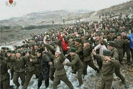 North Korean soldiers