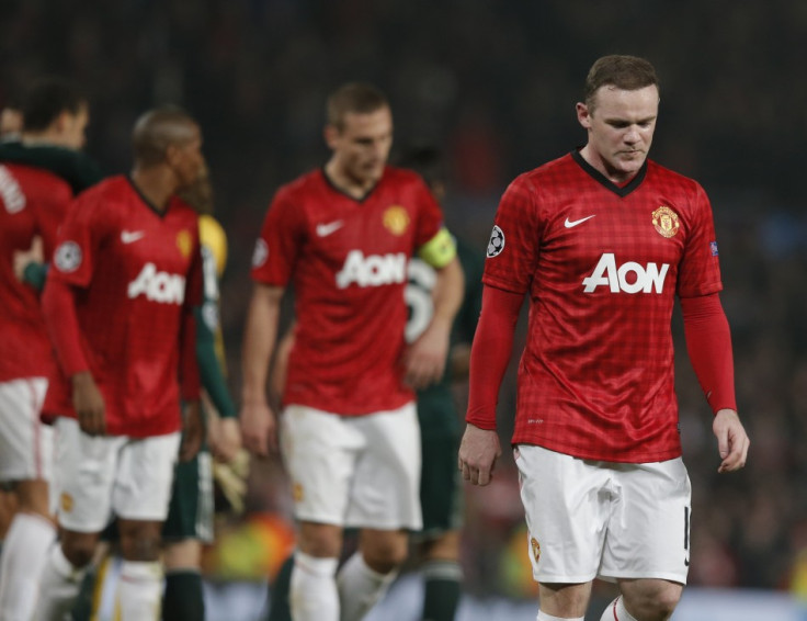 Wayne Rooney was benched against Real Madrid