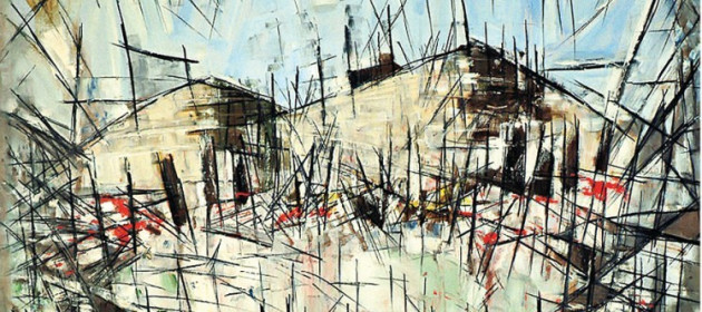 Abstract canvas by Arthur Inajian Abstract canvas by Arthur Inajian
