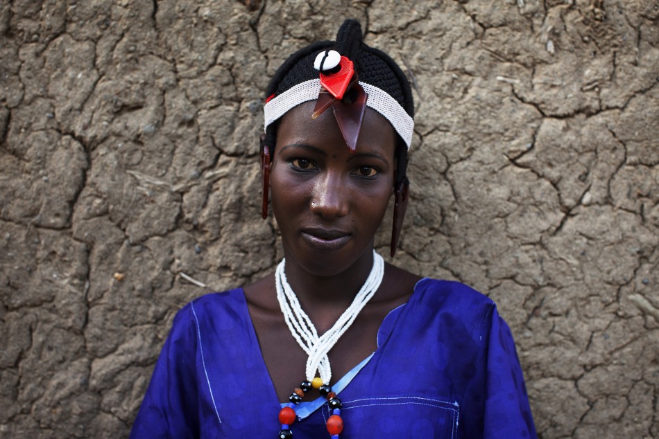 Fatoumata Toure in Traditional Songhai Headdress Source - ReutersJoe Penney