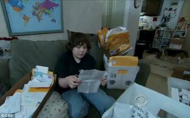 Noah reads messages of support