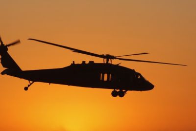 UH Black Hawk helicopter