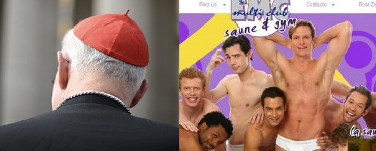 Cardinals have been revealed to be living next door to the Europa Multiclub sauna (Reuters/europamulticlub.com)