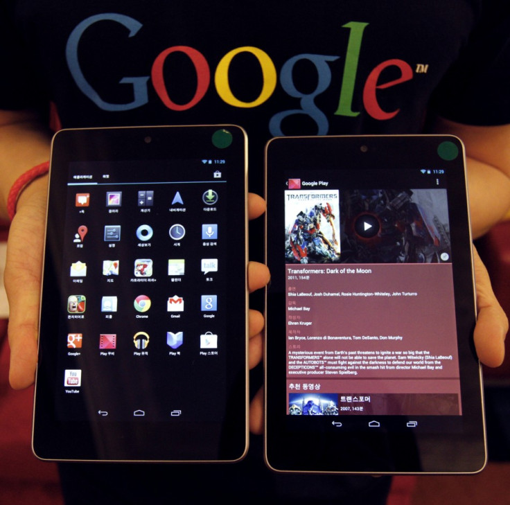 Google Nexus 7 tablets