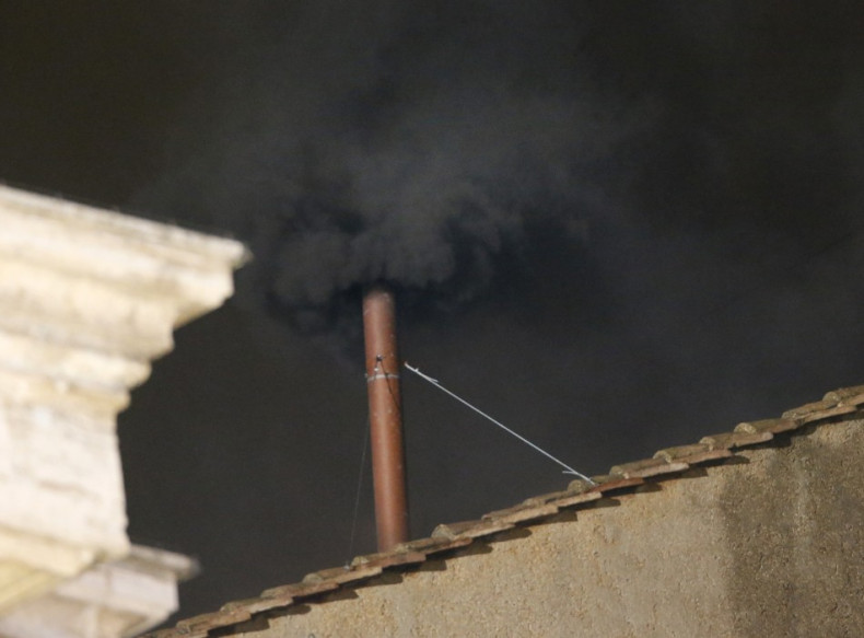 Vatican black smoke