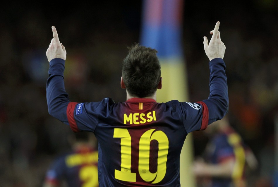 Messi On Top Again As Barcelona Make CL History