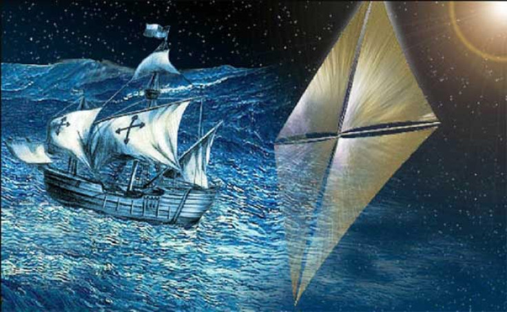 NASA artist's impression of solar sail concept PIC: NASA